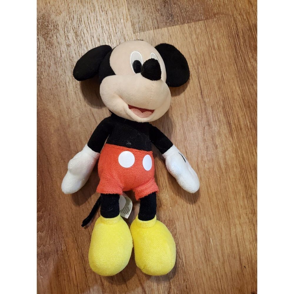 Disney Small Classic Mickey Mouse‎ Plush Stuffed Animal Toy